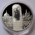 F36314 UKRAINA medal srebrny JAN PAWEŁ II 2001