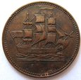 F19010 KANADA Wyspa Księcia Edwarda half penny token 1835