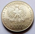F36107 PRL 50000 złotych 1988 PIŁSUDSKI
