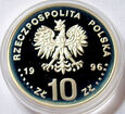 F56550 10 złotych 1996 ZYGMUNT AUGUST popiersie