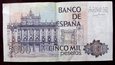 J1591 HISZPANIA 5000 pesetas 1979