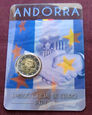 ANDORA 2 euro 2015 UNIA CELNA Z UE - 25 LAT UNC