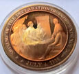 F39909 Medal brązowy FRANKLIN MINT Historia USA