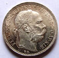WĘGRY 1 korona 1896 aUNC