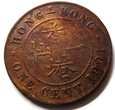 F28417 HONGKONG 1 cent 1901 H