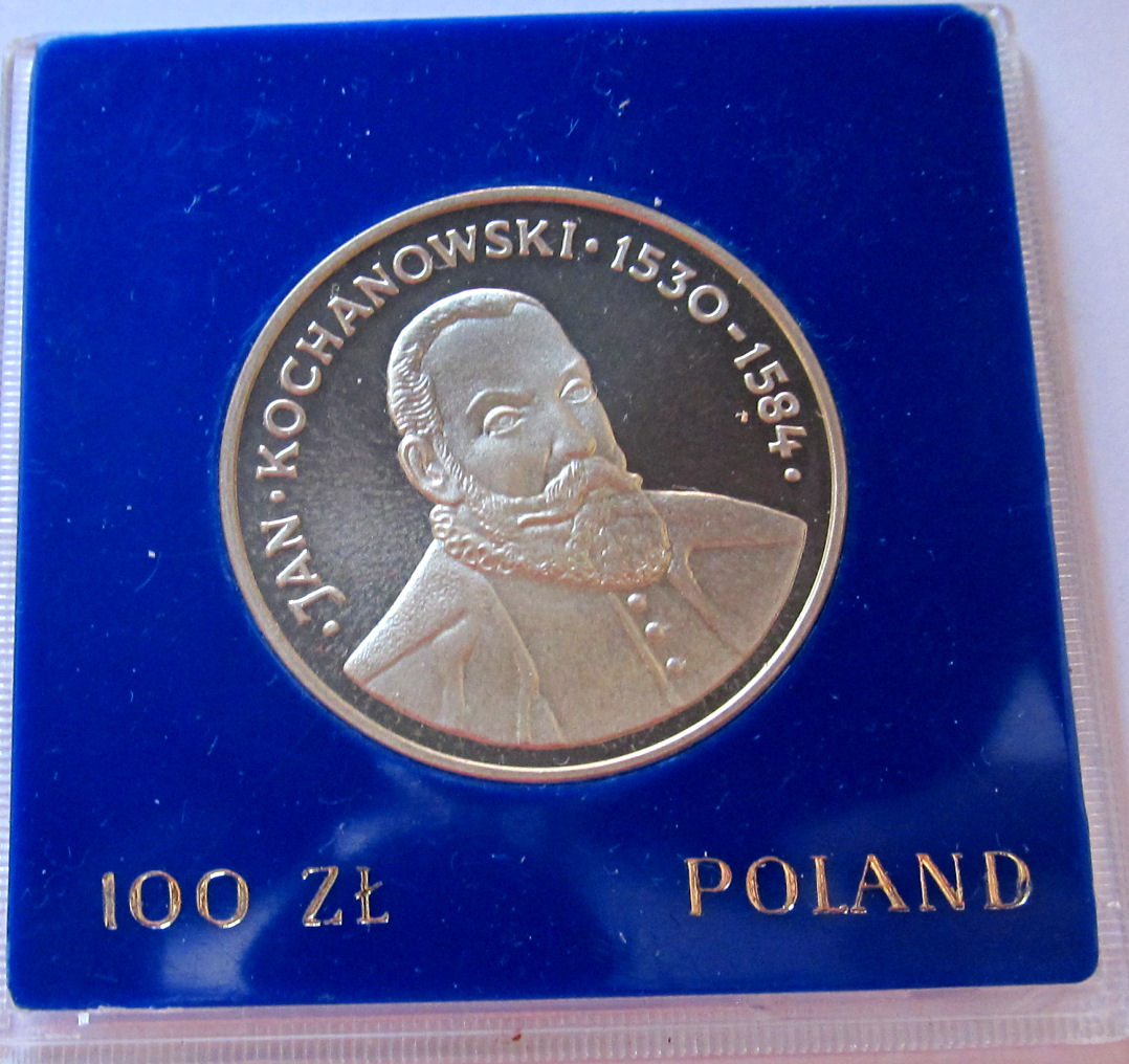 F53016 100 złotych 1980 JAN KOCHANOWSKI