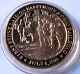 F48479 Medal brązowy FRANKLIN MINT Historia USA