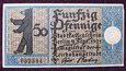 J241 BERLIN 50 fenigów 1921 Schoeneberg