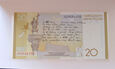 J1807 20 zł 2009 SŁOWACKI UNC banknot kolekcjonerski JS0032170