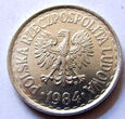 F56098 PRL 1 złoty 1984 UNC