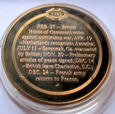 F39907 Medal brązowy FRANKLIN MINT Historia USA