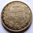 WĘGRY 1 korona 1895 UNC