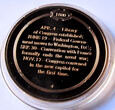 F48481 Medal brązowy FRANKLIN MINT Historia USA