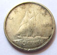 F62682  KANADA 10 centów 1958