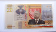 J752 20 złotych 2021 LECH KACZYŃSKI UNC banknot kolekcjonerski 
