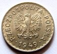F36099 1 złoty 1949 MN UNC
