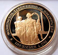 F39815 Medal brązowy FRANKLIN MINT Historia USA
