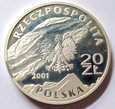 F23935 20 złotych 2001 KOPALNIA W WIELICZCE