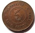 F28418 MAURITIUS 5 centów 1924