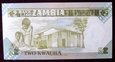 J034 ZAMBIA 2 kwacha 1980-88 UNC