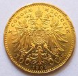 F28842 AUSTRIA 10 koron 1909