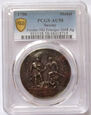 AUGUST II MOCNY medal Pokój w Altranstädt 1706 PCGS AU58