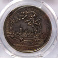 AUGUST II MOCNY medal Pokój w Altranstädt 1706 PCGS AU58