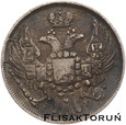 Zabór rosyjski, 1 złoty / 15 kopiejek 1839 NG, Petersburg