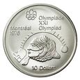 KANADA 10 DOLARÓW 1975 OLIMPIADA MONTREAL - PCHNIĘCIE KULĄ