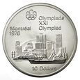 KANADA 10 DOLARÓW 1973 OLIMPIADA MONTREAL - MIASTO MONTREAL