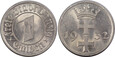 F827. WOLNE MIASTO GDAŃSK 1 GULDEN 1932 STAN: I