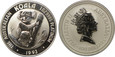 AUSTRALIA 100$ 1993 KOALA PLATYNA 999 1oz ( R301 )