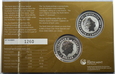 AUSTRALIA ZESTAW 2 x 1 DOLAR 2009 KOALA + KOOKABURRA SREBRO