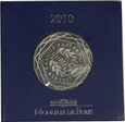 F702. FRANCJA 50 EURO 2010  SIEWCA SREBRO