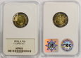 5 ZŁOTYCH 2010 MS68 GRADING GCN