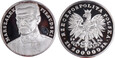 F834.200 000 ZŁ 1990 MARSZAŁEK PIŁSUDSKI DUŻY TRPTYK 5 oz SREBRO