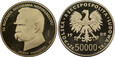 F167. 50 000 ZŁ 1988 J.PIŁSUDSKI NIKIEL PRÓBA