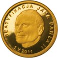 25 ZŁ 2011 JAN PAWEŁ II   ZŁOTO BEATYFIKACJA