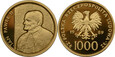 K73.1000 ZŁ 1989 JAN PAWEŁ II STAN: L ZŁOTO
