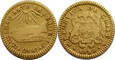 395E. CHILE 1 ESCUDO 1838 STAN:III ZŁOTO