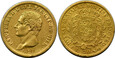 XT6.WŁOCHY 20 LIRÓW 1827 STAN: II ZŁOTO