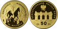 POLSKA 50 ZŁOTYCH  2008 NIEPODLEGŁOŚĆ  ZŁOTO