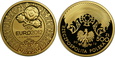 500 ZŁ 2012 EURO 2012  STAN: L ZŁOTO