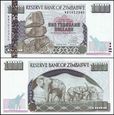 ZIMBABWE, 1000 DOLLARS 2003, Pick 12b