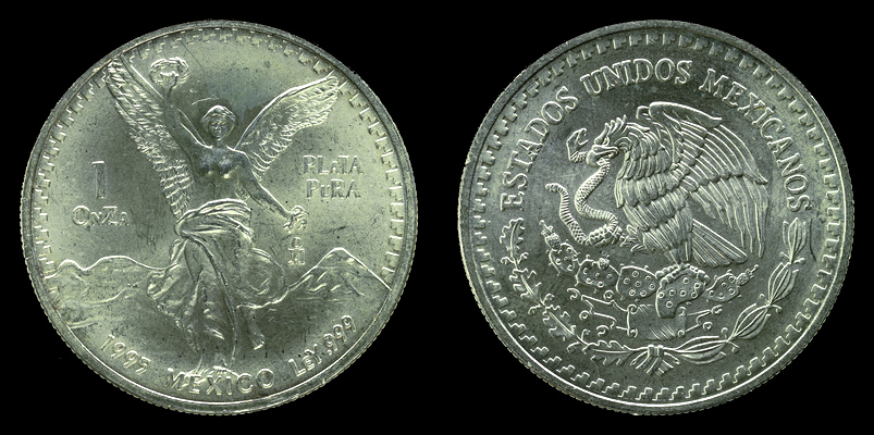 Meksyk, 1 Onza 1995, Ag 0,9999