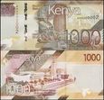 KENIA, 1000 SHILLINGI 2019, Pick New