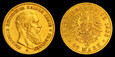 Prusy, 20 Marek 1888 A, Fryderyk, Au 0,900