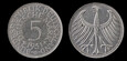 Niemcy / RFN, 5 Marek 1951 G, Ag