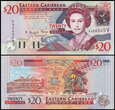 EAST CARIBBEAN STATES / SAINT VINCENT, 20 DOLLARS (2003), Pick 44v