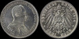 Prusy, 3 Marki 1914 A, Wilhelm II w Mundurze